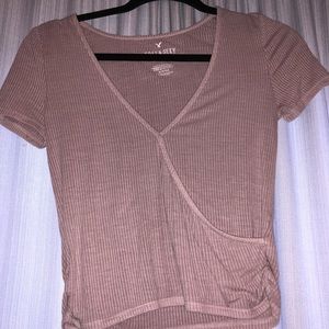 American Eagle wrap tee